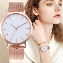 Load image into Gallery viewer, Best Women&#39;s Rose Gold Wrist Watch in 2019