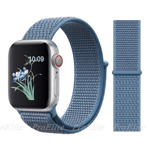 Band For Apple Watch Series 3/2/1 38MM 42MM Nylon Soft Breathable