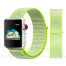 Load image into Gallery viewer, Band For Apple Watch Series 3/2/1 38MM 42MM Nylon Soft Breathable