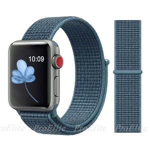 Band For Apple Watch Series 3/2/1 38MM 42MM Nylon Soft Breathable