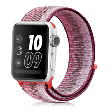 Load image into Gallery viewer, Band For Apple Watch Series 3/2/1 38MM 42MM Nylon Soft Breathable