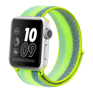 Band For Apple Watch Series 3/2/1 38MM 42MM Nylon Soft Breathable