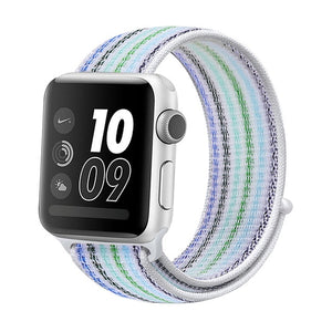 Band For Apple Watch Series 3/2/1 38MM 42MM Nylon Soft Breathable