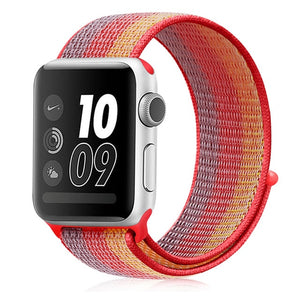 Band For Apple Watch Series 3/2/1 38MM 42MM Nylon Soft Breathable