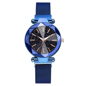 Luxury Starry Sky Stainless Steel Mesh Bracelet Watches For Women in 2019