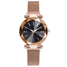 Load image into Gallery viewer, Luxury Starry Sky Stainless Steel Mesh Bracelet Watches For Women in 2019
