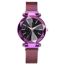 Load image into Gallery viewer, Luxury Starry Sky Stainless Steel Mesh Bracelet Watches For Women in 2019