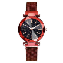 Load image into Gallery viewer, Luxury Starry Sky Stainless Steel Mesh Bracelet Watches For Women in 2019
