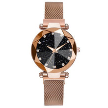 Load image into Gallery viewer, Luxury Starry Sky Stainless Steel Mesh Bracelet Watches For Women in 2019