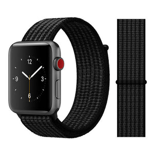Band For Apple Watch Series 3/2/1 38MM 42MM Nylon Soft Breathable
