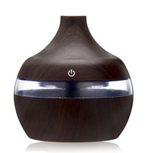 Load image into Gallery viewer, Best Ultrasonic Wood Grain Air Humidifier with Mini LED Light