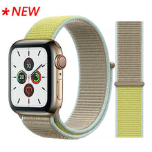 Load image into Gallery viewer, Band For Apple Watch Series 3/2/1 38MM 42MM Nylon Soft Breathable