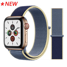 Load image into Gallery viewer, Band For Apple Watch Series 3/2/1 38MM 42MM Nylon Soft Breathable