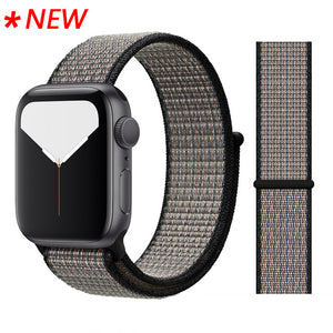 Band For Apple Watch Series 3/2/1 38MM 42MM Nylon Soft Breathable