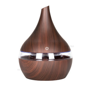 Aroma wooden ultrasonic air humidifier for make home cool mist.