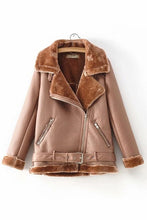 Load image into Gallery viewer, Warm and Soft Women&#39;s Winter Velvet Jacket 2019.