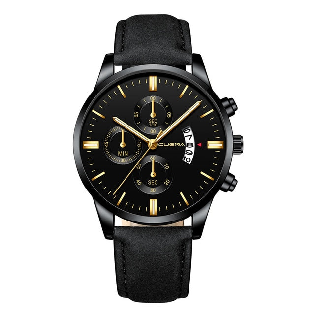 Quartz Wrist Watch for men with Stainless Steel case.