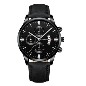 Quartz Wrist Watch for men with Stainless Steel case.
