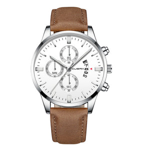 Quartz Wrist Watch for men with Stainless Steel case.
