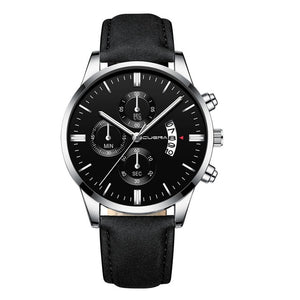 Quartz Wrist Watch for men with Stainless Steel case.