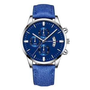 Quartz Wrist Watch for men with Stainless Steel case.