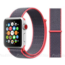 Load image into Gallery viewer, Band For Apple Watch Series 3/2/1 38MM 42MM Nylon Soft Breathable