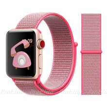 Load image into Gallery viewer, Band For Apple Watch Series 3/2/1 38MM 42MM Nylon Soft Breathable