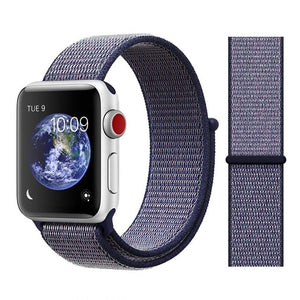 Band For Apple Watch Series 3/2/1 38MM 42MM Nylon Soft Breathable