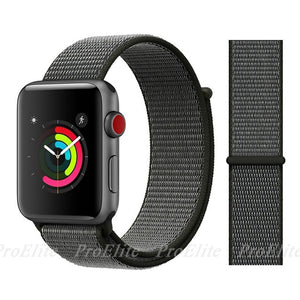 Band For Apple Watch Series 3/2/1 38MM 42MM Nylon Soft Breathable