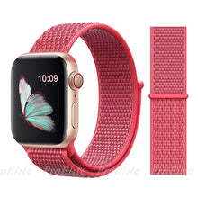 Load image into Gallery viewer, Band For Apple Watch Series 3/2/1 38MM 42MM Nylon Soft Breathable