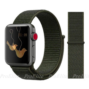 Band For Apple Watch Series 3/2/1 38MM 42MM Nylon Soft Breathable